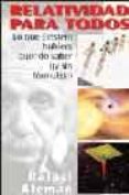 RELATIVIDAD PARA TODOS di ALEMA BERENGUER, RAFAEL 