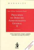 PRINCIPIOS DE DERECHO ADMINISTRATIVO GENERAL, TOMO II de SANTAMARIA PASTOR, JUAN ALFONSO 