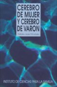 CEREBRO DE MUJER Y CEREBRO DE VARON de LOPEZ MORATALLA, NATALIA 