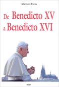 DE BENEDICTO XV A BENEDICTO XVI de FAZIO FERNANDEZ, MARIO 