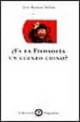 ES LA FILOSOFIA UN CUENTO CHINO? de AYLLON VEGA, JOSE RAMON 