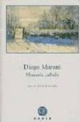 MEMORIA CALLADA de MARANI, DIEGO 