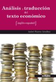 ANALISIS Y TRADUCCION DEL TEXTO ECONOMICO INGLES Y ESPAOL di PIZARRO SANCHEZ, ISABEL 