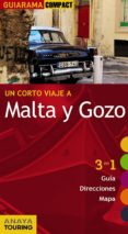 UN CORTO VIAJE A MALTA Y GOZO 2012 (GUIARAMA COMPACT) de SANCHEZ RUIZ, FRANCISCO 