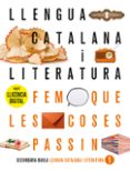 Portada de Llengua Catalana I Literatura 1º ESO Llibre de L Alumne Proyecto Fqlcp
