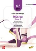 Portada de Libro de trabajo Música Clave C - 4º ESO