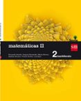 Portada de Matemáticas II 2º Bachillerato Savia 2016