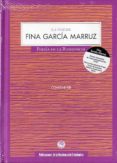 LA VOZ DE FINA GARCIA MARRUZ: POESIA EN LA RESIDENCIA (INCLUYE AU DIOLIBRO) de GARCIA MARRUZ, FINA 