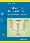 FUNDAMENTOS DE PSICOLOGA de DELGADO LOSADA, MARIA LUISA 