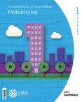 Portada de KOADERNOA MATEMATIKA 1 LEH 2 HIRUHILEKOA MUNDUAK ERAIKITZEN