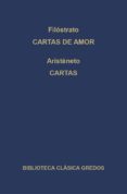 CARTAS DE AMOR; CARTAS de FILOSTRATO  ARISTENETO 