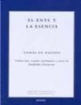 EL ENTE Y LA ESENCIA de AQUINO, TOMAS DE 