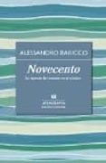 NOVECENTO de BARICCO, ALESSANDRO 
