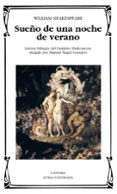 SUEO DE UNA NOCHE DE VERANO de SHAKESPEARE, WILLIAM 