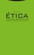 ETICA de BONHOEFFER, DIETRICH 
