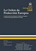 LA ORDEN DE PROTECCIN EUROPEA di VV.AA. 