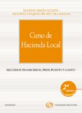 CURSO DE HACIENDA LOCAL (2 ED.) de SIMON ACOSTA, EUGENIO 