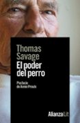 EL PODER DEL PERRO di SAVAGE, THOMAS 