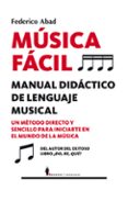 MSICA FCIL: MANUAL DE INICIACIN de ABAD, FEDERICO 