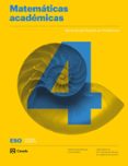Portada de Matemáticas 4 Académicas ESO 2020