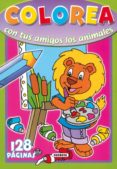 COLOREA AMIGOS ANIMALES 128 PG di VV.AA. 
