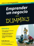 EMPRENDER UN NEGOCIO PARA DUMMIES (NUEVA EDICION) di BARROW, COLIN   BARROW, COLIN 