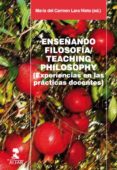 ENSEANDO FILOSOFA/TEACHING PHILOSOPHY di VV.AA. 