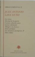 LOS TRENES; MI FINAL DE LA GUERRA; CUENTOS CULTURALES PARA INSTRU IR DELEITANDO; MILAGRO A LA FUERZA; LOS MONSTRUOS PRESTIGIOSOS IIODIGIOS; LOS MONSTRUOS PRESTIGIOSOS, II; OTROS RELATOS di GAYA NUO, JUAN ANTONIO 