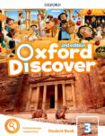 Portada de Oxford Discover 3 Class Book with App Pack 2nd Edition