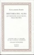 HISTORIA DEL ALMA de SERES, GUILLERMO 