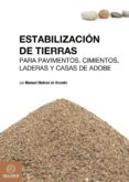 ESTABILIZACION DE TIERRAS de MATEOS DE VICENTE, MANUEL 