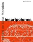 INSCRIPCIONES de SOLA-MORALES, IGNASI DE 