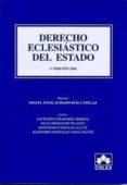 DERECHO ECLESIASTICO DEL ESTADO de JUSDADO RUIZ-CAPILLAS, MIGUEL ANGEL 