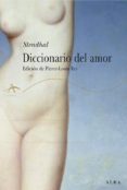 DICCIONARIO DEL AMOR de STENDHAL 