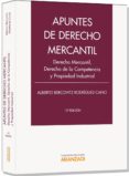 APUNTES DE DERECHO MERCANTIL  (13 ED.) de BERCOVITZ RODRIGUEZ-CANO, ALBERTO 