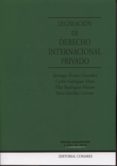 LEGISLACION DE DERECHO INTERNACIONAL PRIVADO de ALVAREZ GONZALEZ, SANTIAGO 