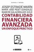 CONTABILIDAD FINANCIERA AVANZADA de ESTRADE MARIN, JOSEP 