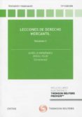 CIVITAS: LECCIONES DE DERECHO MERCANTIL VOLUMEN II 19 EDICION de MENENDEZ MENENDEZ, AURELIO 