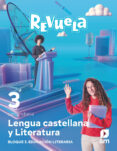 Portada de Lengua Castellana 3º ESO Educacion Literaria Proyecto Revuela Extremad