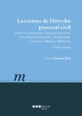 LECCIONES DE DERECHO PROCESAL CIVIL (8 ED.) de ARMENTA DEU, TERESA 