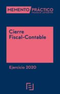 MEMENTO CIERRE FISCAL CONTABLE. EJERCICIO 2020 di VV.AA. 
