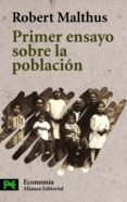 PRIMER ENSAYO SOBRE LA POBLACION de MALTHUS, THOMAS ROBERT 