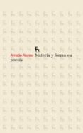 MATERIA Y FORMA EN POESIA de ALONSO, AMADO 