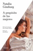 A PROPOSITO DE LAS MUJERES de GINZBURG, NATALIA 