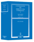 FUNDAMENTOS DERECHO CIVIL PATRIMONIAL RELACION (T. 2) de LEON, PONCE DE  DIEZ-PICAZO, LUIS 