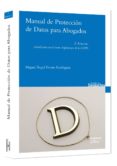 MANUAL PROTECCION DATOS PARA ABOGADOS (2 ED.) de DAVARA RODRIGUEZ, MIGUEL ANGEL 