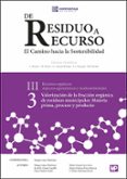 DE RESIDUO A RECURSO: EL CAMINO HACIA LA SOSTENIBILIDA (III. 3): VALORACION DE LA FRACCION ORGANICA DE RESIDUOS MUNICIPALES:      MATERIA PRIMA, PROCESO Y PRODUCTO di VV.AA. 