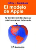 EL MODELO DE APPLE: 12 LECCIONES DE LA EMPRESA MAS INNOVADORA DEL MUNDO di CRUIKSHANK, JEFFREY L. 