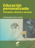 EDUCACION PERSONALIZADA de CARRASCO, JOSE BERNARDO 