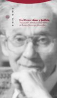 AMOR Y JUSTICIA de RICOEUR, PAUL 